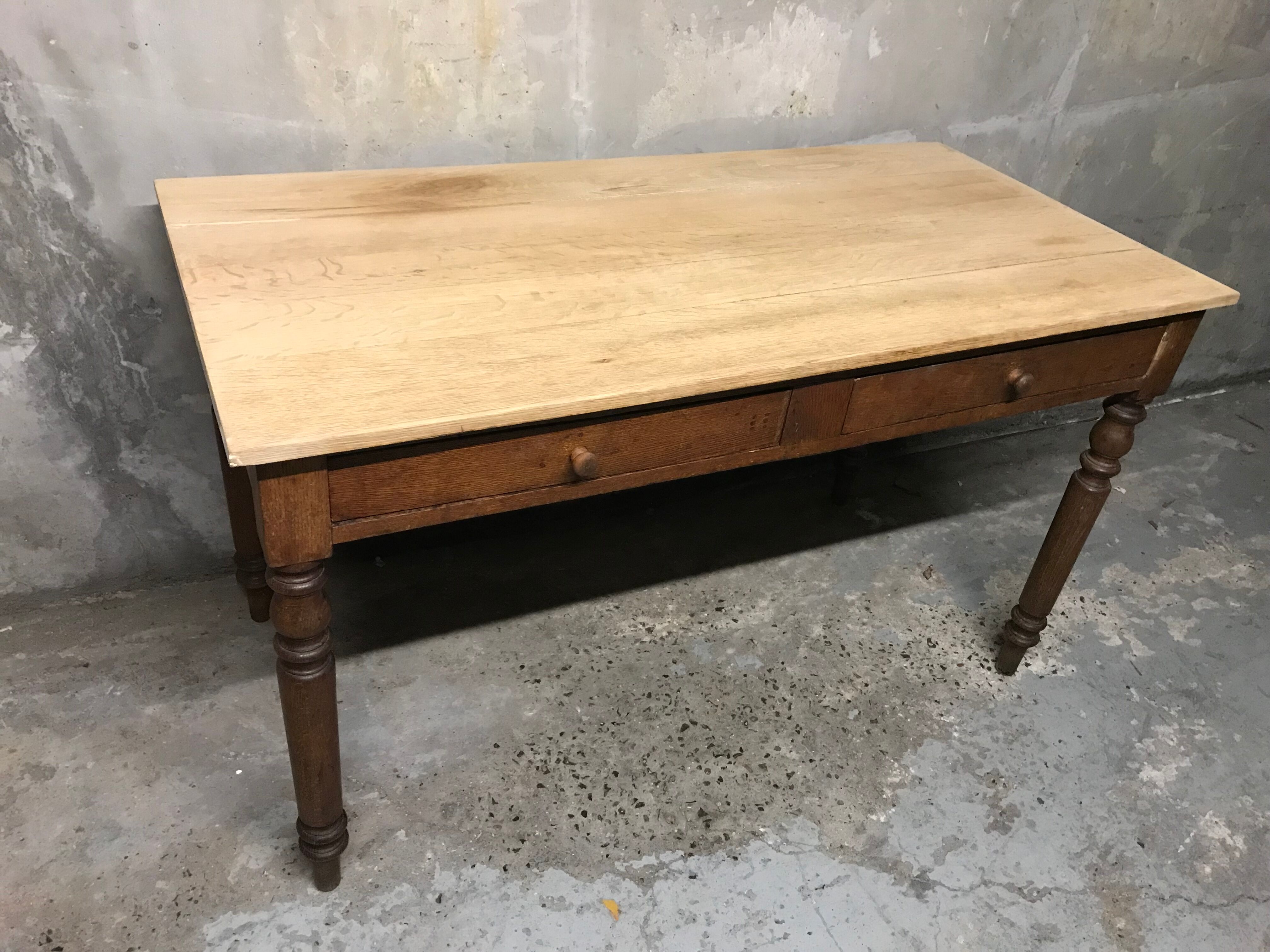 Dining room table / Office old oak