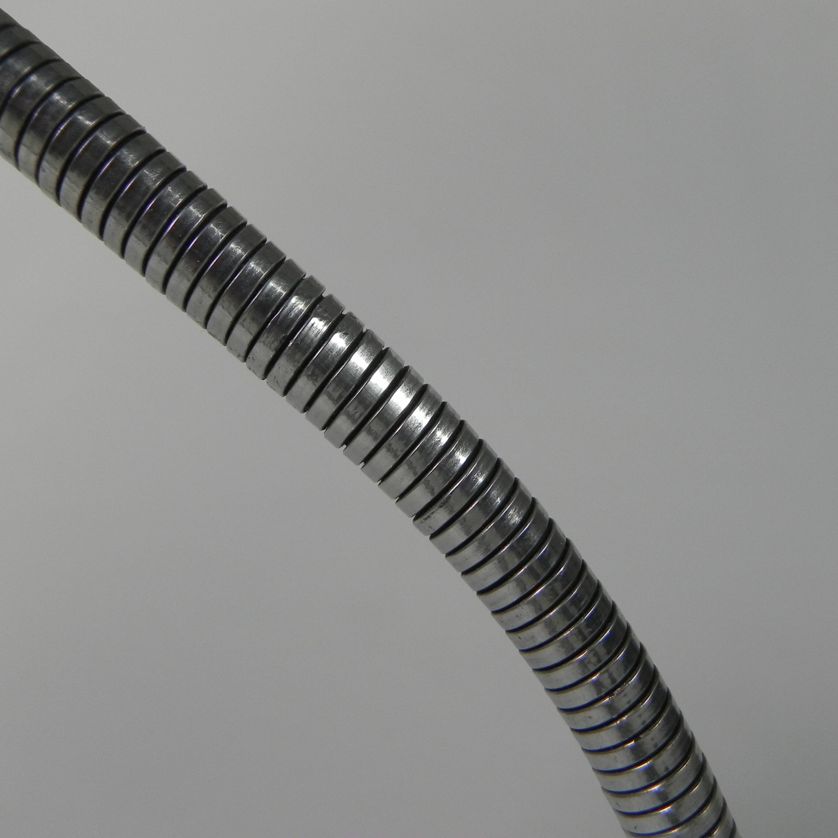 Aluminum vintage desk lamp with bending rod, 1950s