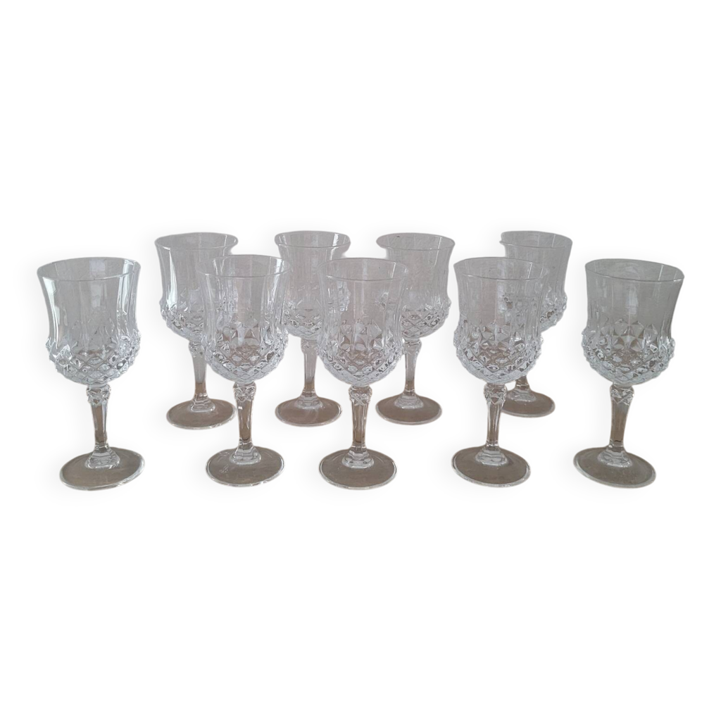 Lot De 9 Verres Duralex Vintage 1970 - Couleur Marron - 175 Ml - Très Bon état