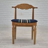 1970s, Danish design by Henning Kjærnulf for EG Kvalitetsmøbel, set of 4 dining chairs, original.