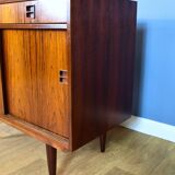 Rosewood two door sideboard 1960s