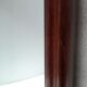 Louis Philippe mirror, mahogany, gendarme hat
