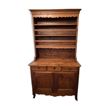Two-body cherry wood sideboard