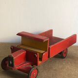 Antique toy truck with tipper