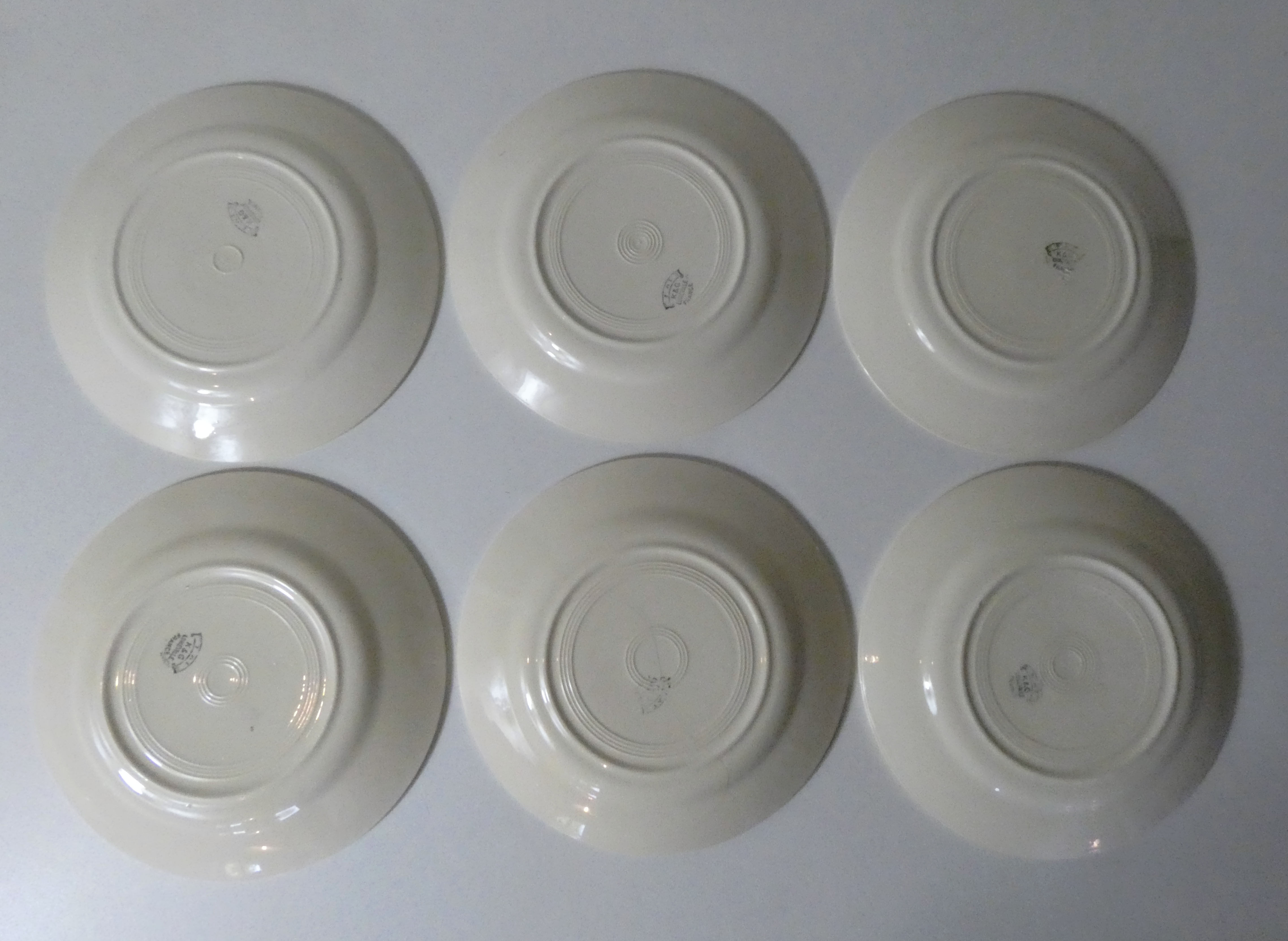 Luneville 6 flat plates