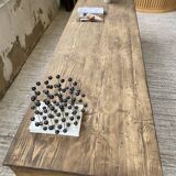XL oak counter, trade furniture with multi-drawers
