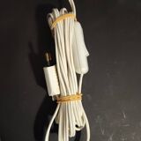 Modernist crystal lamp sculpture signed Schneider Paris France