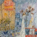 Chinese school painting signed