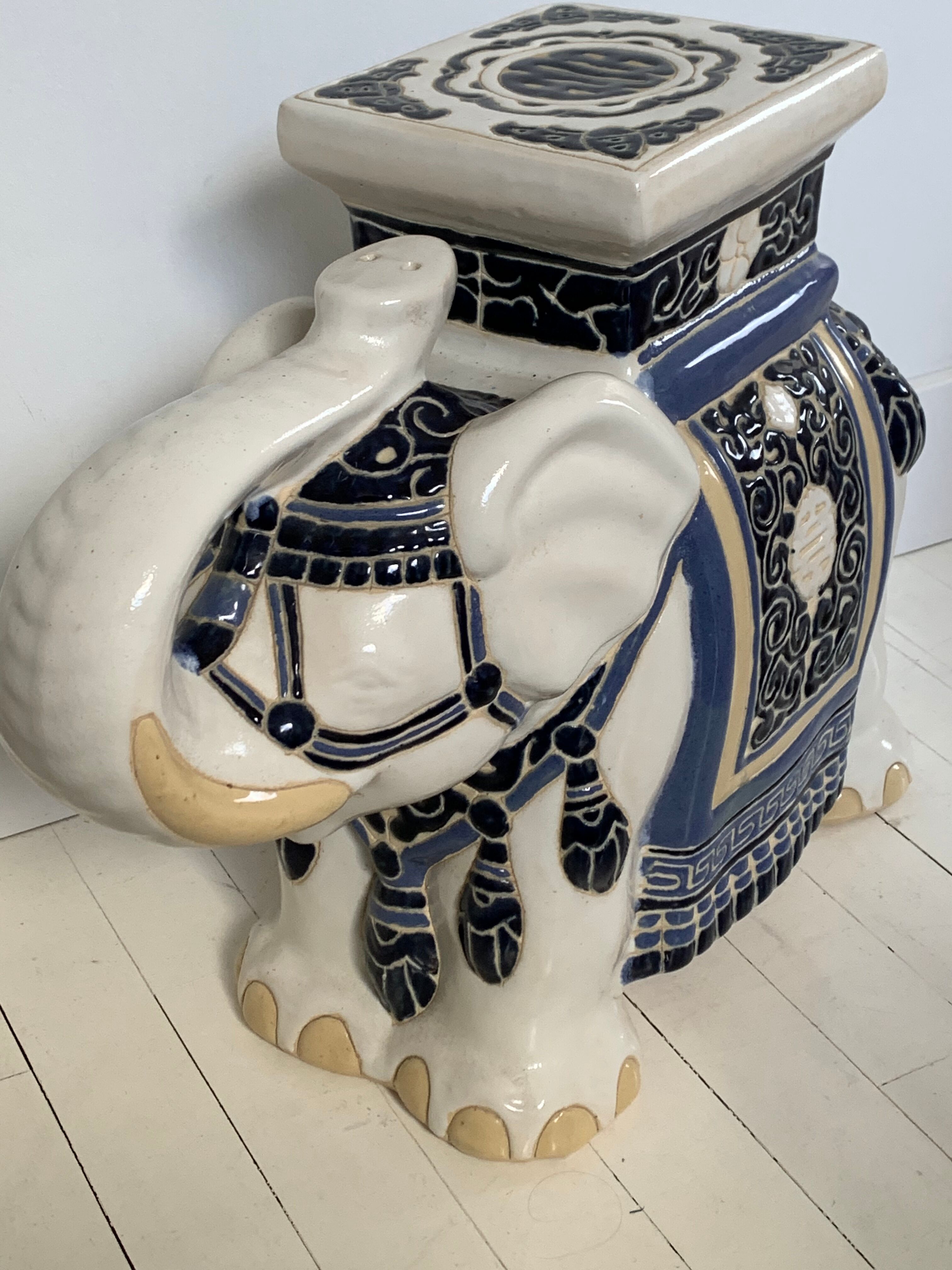 Elephant plant holder