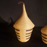 Small woven nesting baskets