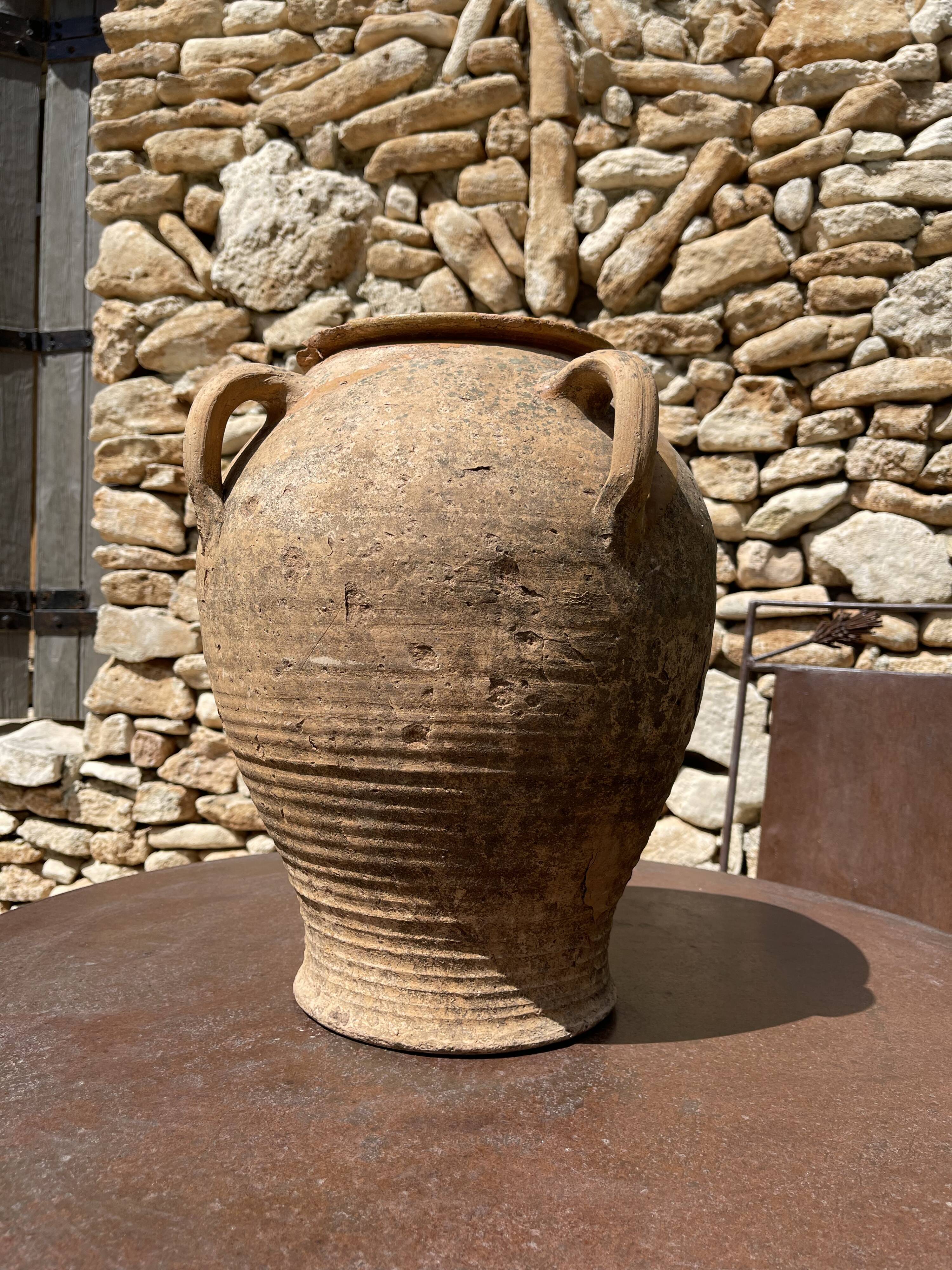 Terracotta jar