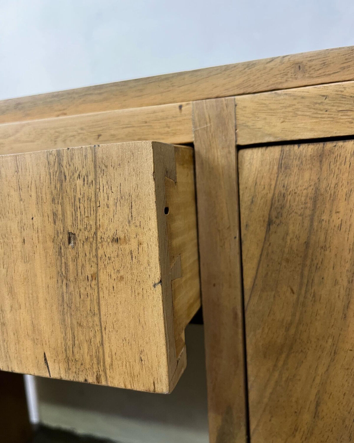 Bureau art déco 1930 placage de loupe