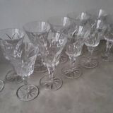 St. Louis Crystal - Service of 67 Camargue Model lenses