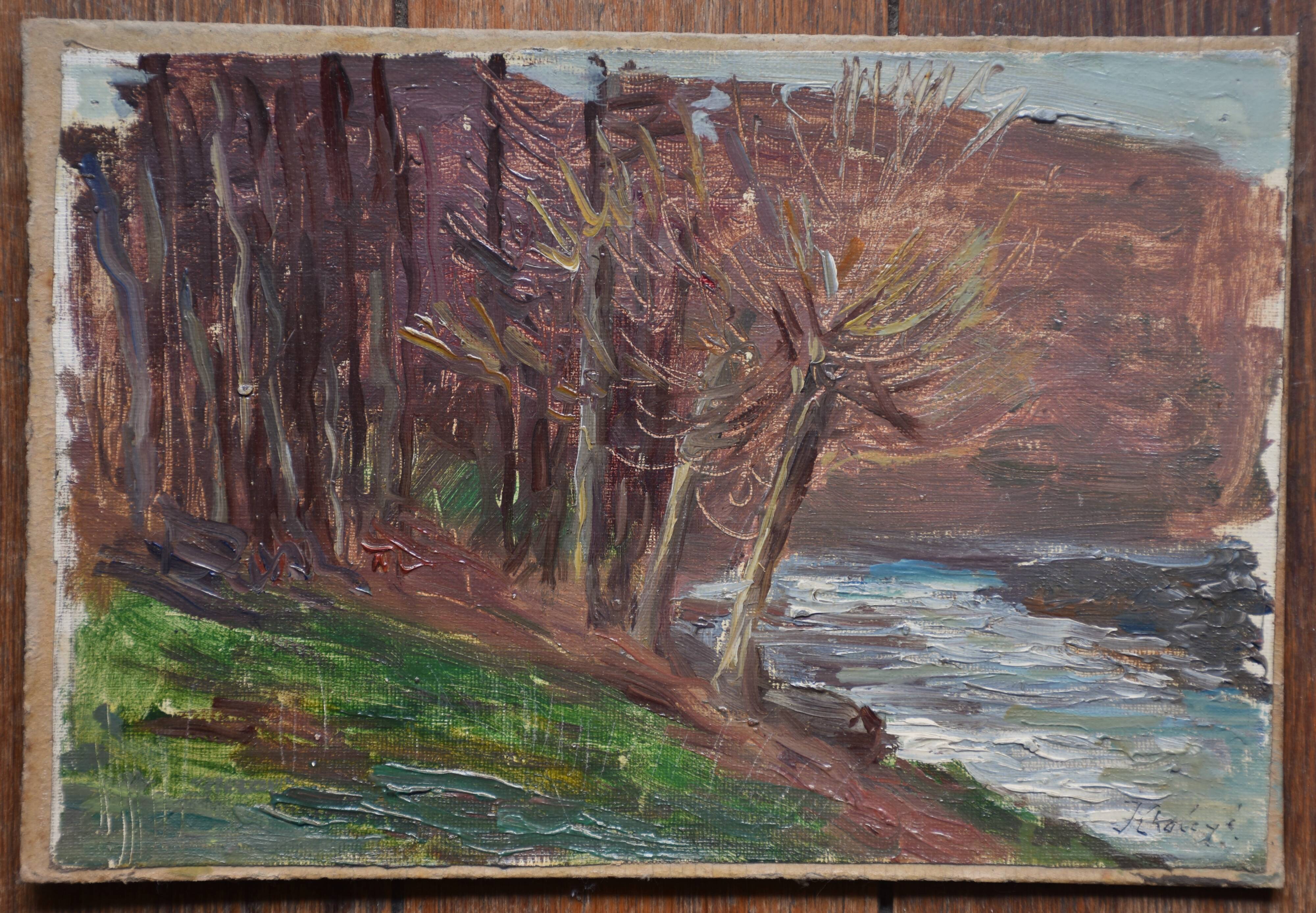 Jean Chaleyé, Undergrowth on the banks of the Loire (circa 1910)