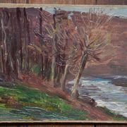 Jean Chaleyé, Undergrowth on the banks of the Loire (circa 1910)