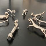 8 different animal knife holders