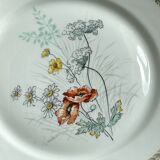 4 Vierzon Limoges porcelain plates.