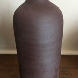 Brown terracotta bottle