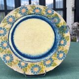 Glazed pottery plate A.Tripp 1943
