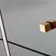 Leopard velvet mirror brass chrome sideboard Michel Pigneres 1969