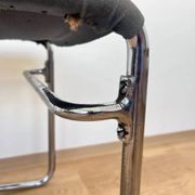 Tubular steel chrome Bauhaus chair by Hynek Gottwald - 1930 (Eisengarn)