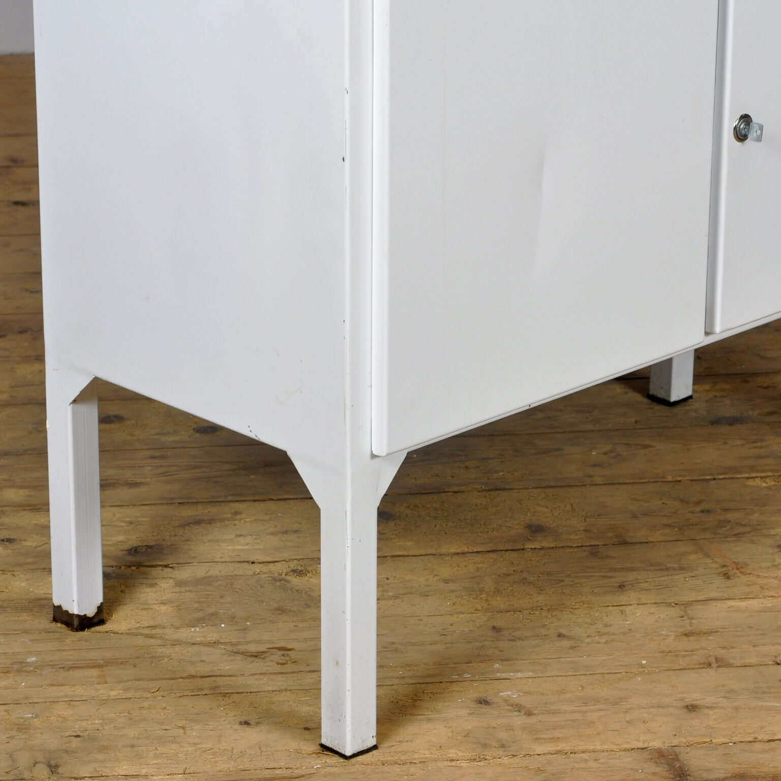 Glass & Iron Medical Cabinet, 1970s