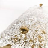 Large Modern Midcentury Wall Lamp Orrefors by Carl Fagerlund