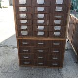 Industrial Cabinet With Drawers, 1950s