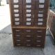 Armoire industrielle avec tiroirs, années 1950