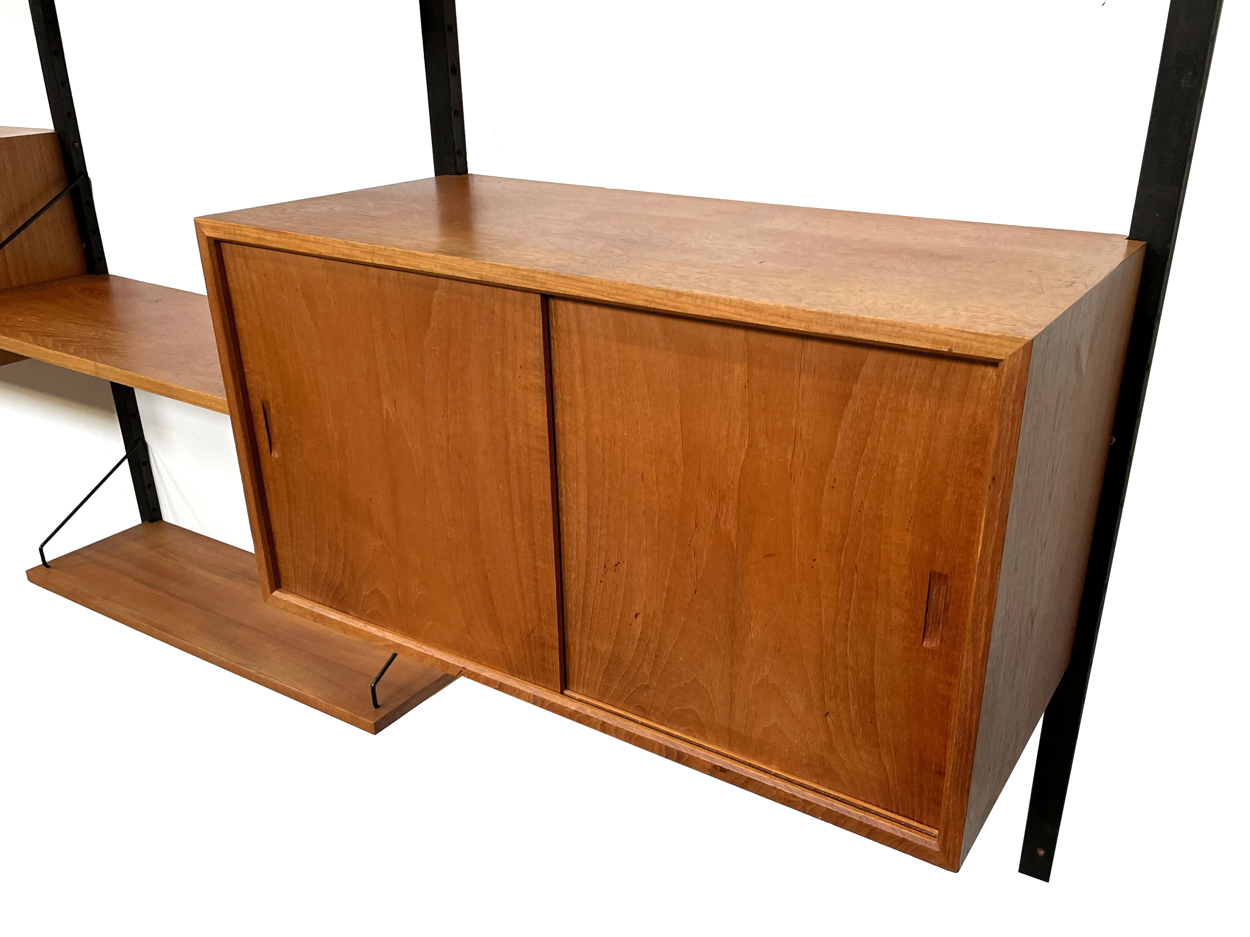 Vintage Poul Cadovius Royal System wall system wall unit