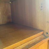 Scandinavian chest of drawers with vintage 70s compass legs.