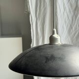 Vintage black pendant light D32
