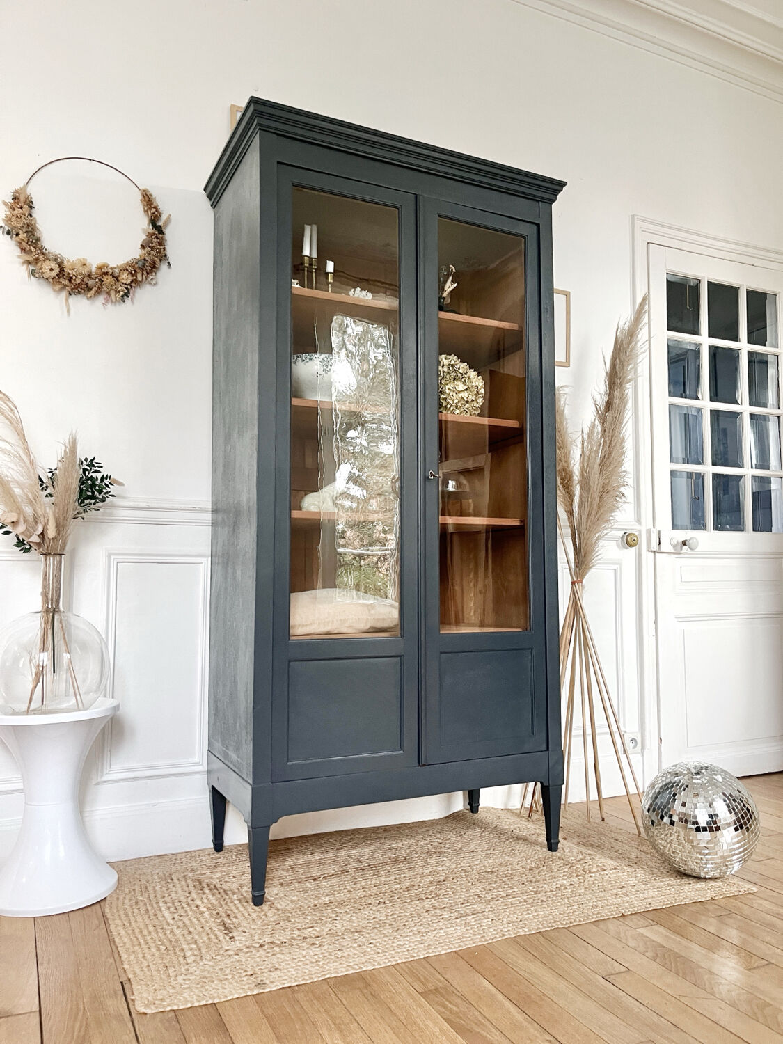 Antique display cabinet