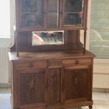 Former solid oak buffet early 20th