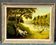 I. Grandidier. “Pheasant Hunting” painting. Oil on wood panel.