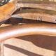 4 Baumann armchairs in bent wood