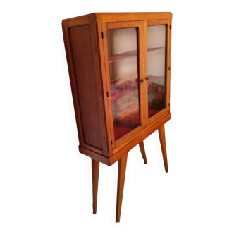 Vintage Scandinavian Display Cabinet 1960s