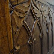 Rustic Neo-Gothic Chest, Mid-18th Century