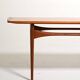 Tove & Edvard Kind-Larsen teak coffee table, Denmark, 1960s