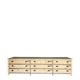 Ancien meuble de drapier bois brut