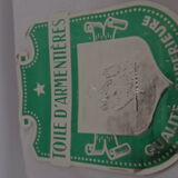 Parure de drap brodée, ancienne