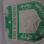 Parure de drap brodée, ancienne