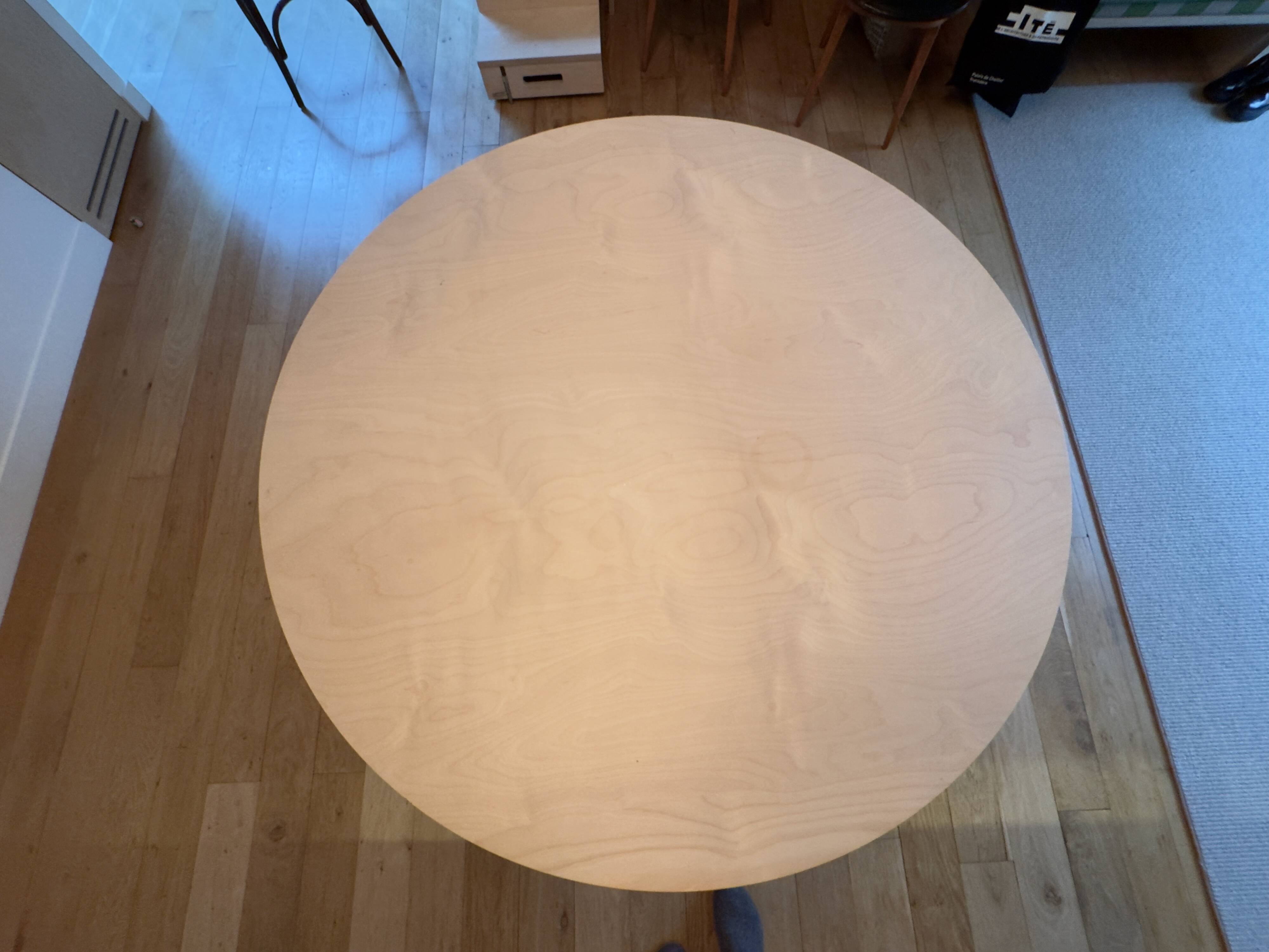 birch round table