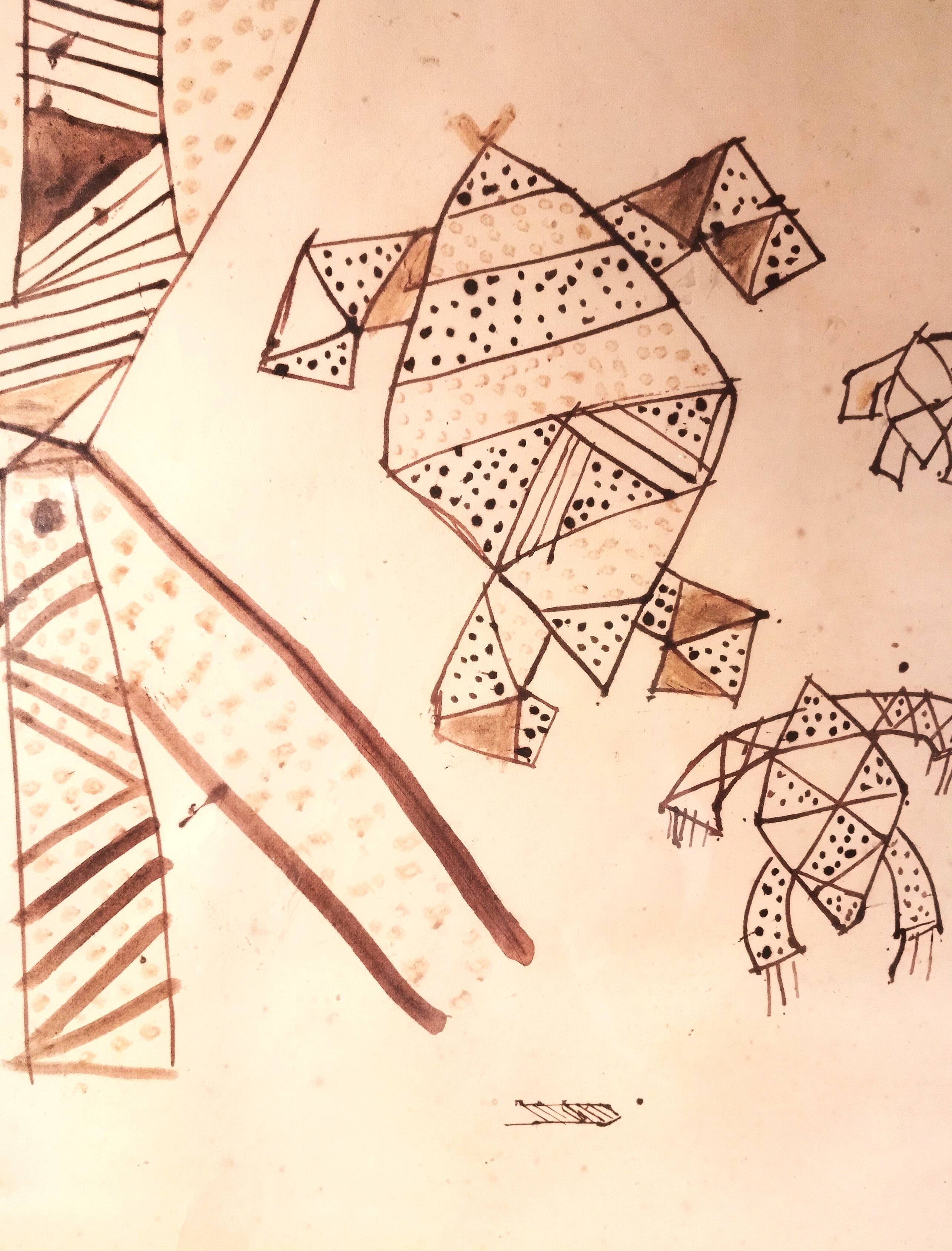 Watercolor Guyana 1950s