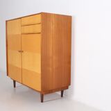1950s Modernist High Closet Buffet