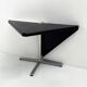 Foldable black table by Giancarlo Piretti for Anonima Castelli, 1970