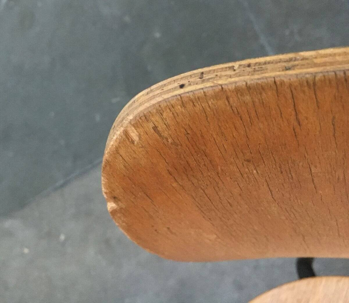 German SE 68 chair from the early Mid-Century by Egon Eiermann for Wilde+Spieth.