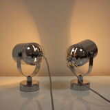 Pair of mid-century wall lamps Stanislav Indra, 1970's