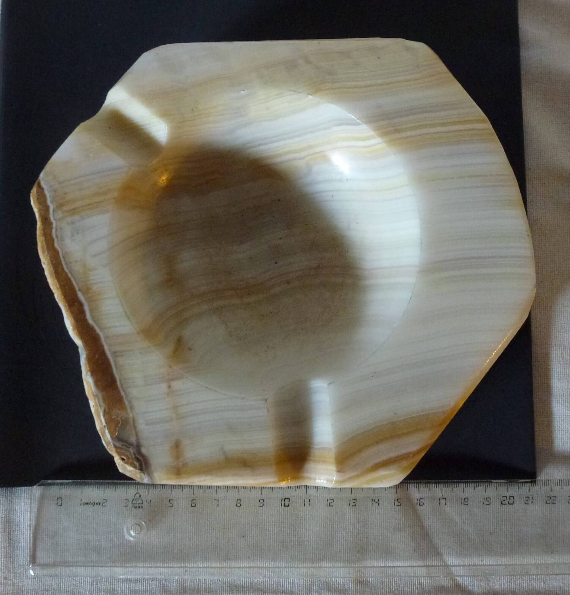 Vintage Onyx ashtray or catchall
