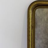 Louis-philippe mirror in golden wood